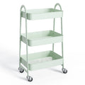 narrow rolling storage cart for small spaces between fridge and cabinet organizer with wheels