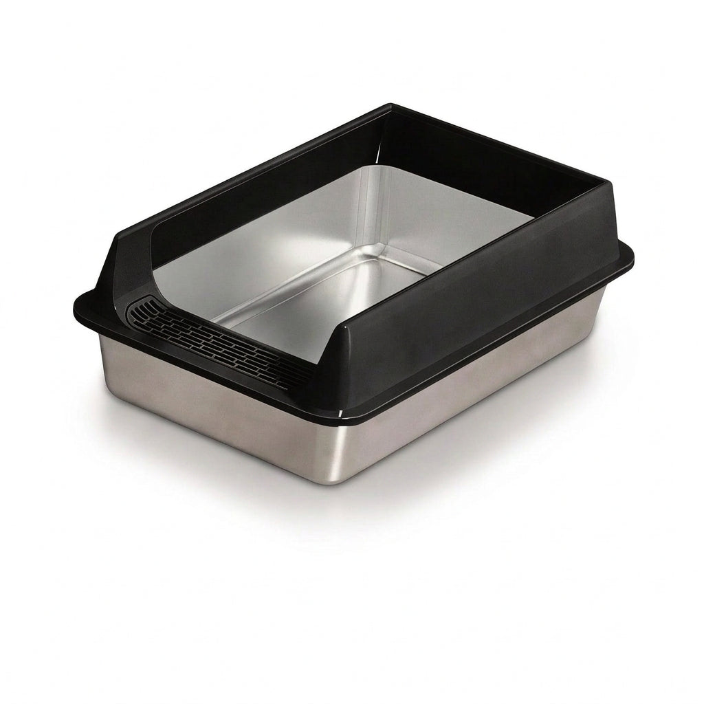 Odor Resistant Metal Cat Litter Box