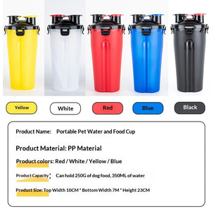 Travel Water Bottle for Dogs and Cats