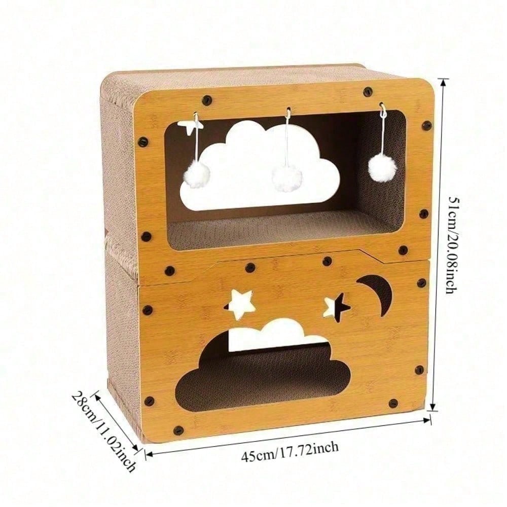 Cat Rest Play And Scratching House2 More Titles: