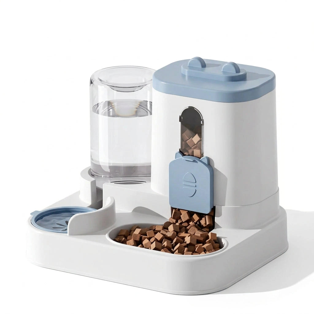 Detachable Cat Feeder Bowl Easy Clean