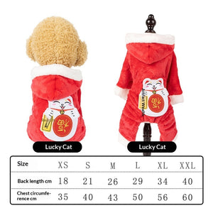 Pikachu character costume for dogs