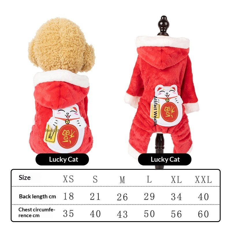 Pikachu character costume for dogs