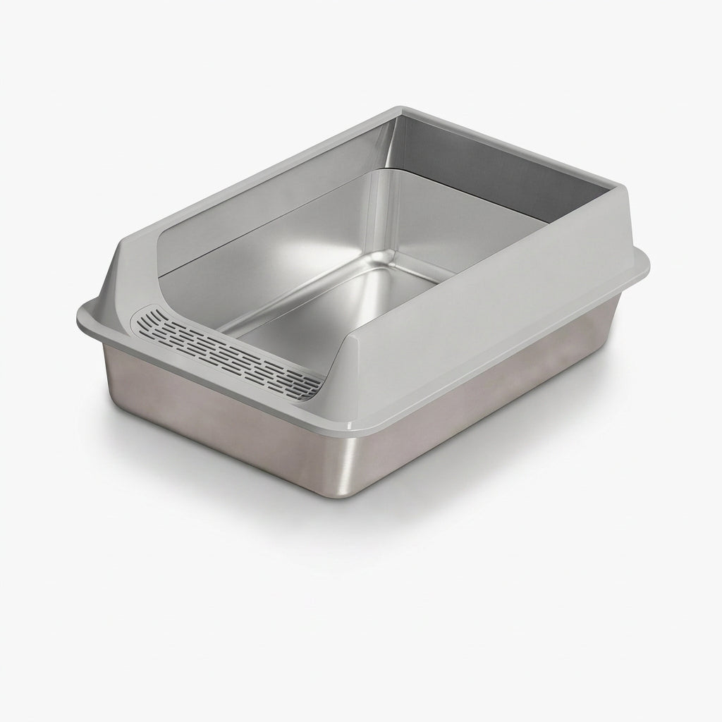 Non Stick Stainless Steel Cat Litter Pan