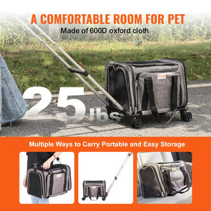 Durable 600D Oxford cloth pet carrier