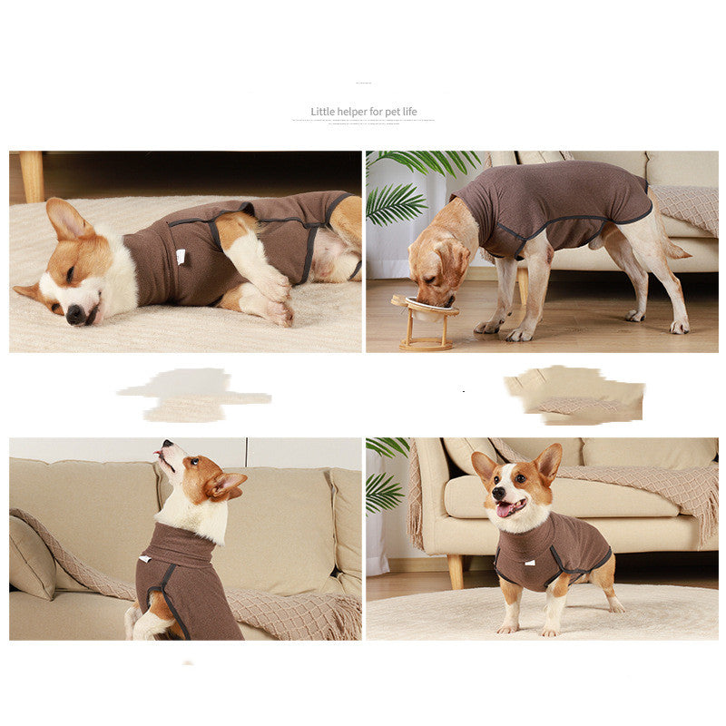 Soft Polyester Dog Sweater for Winter