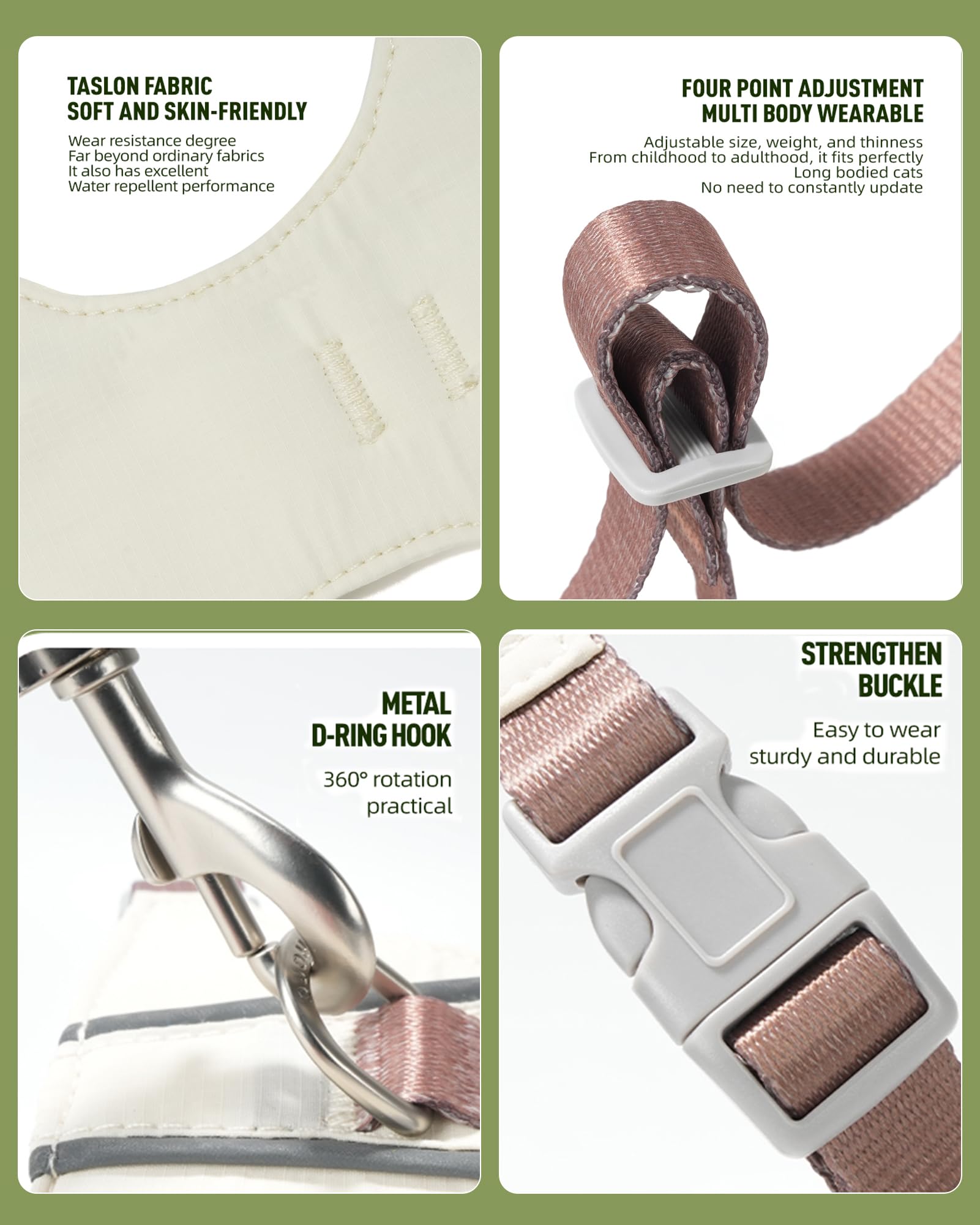 Adjustable Cat Harness for Kittens
