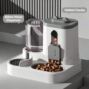 Cute Cat Shaped Automatic Pet Feeder