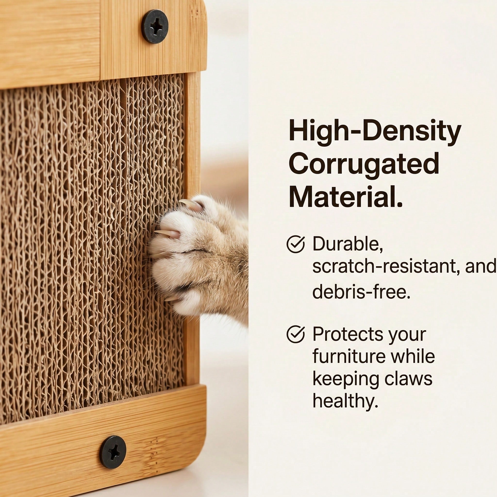 Furniture Saving Cat Scratcher Villa