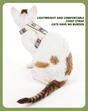 Premium Cat Harness with Matching Leash