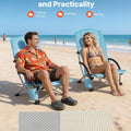 Extra wide camping chair with breathable mesh back and comfortable low-profile seating design