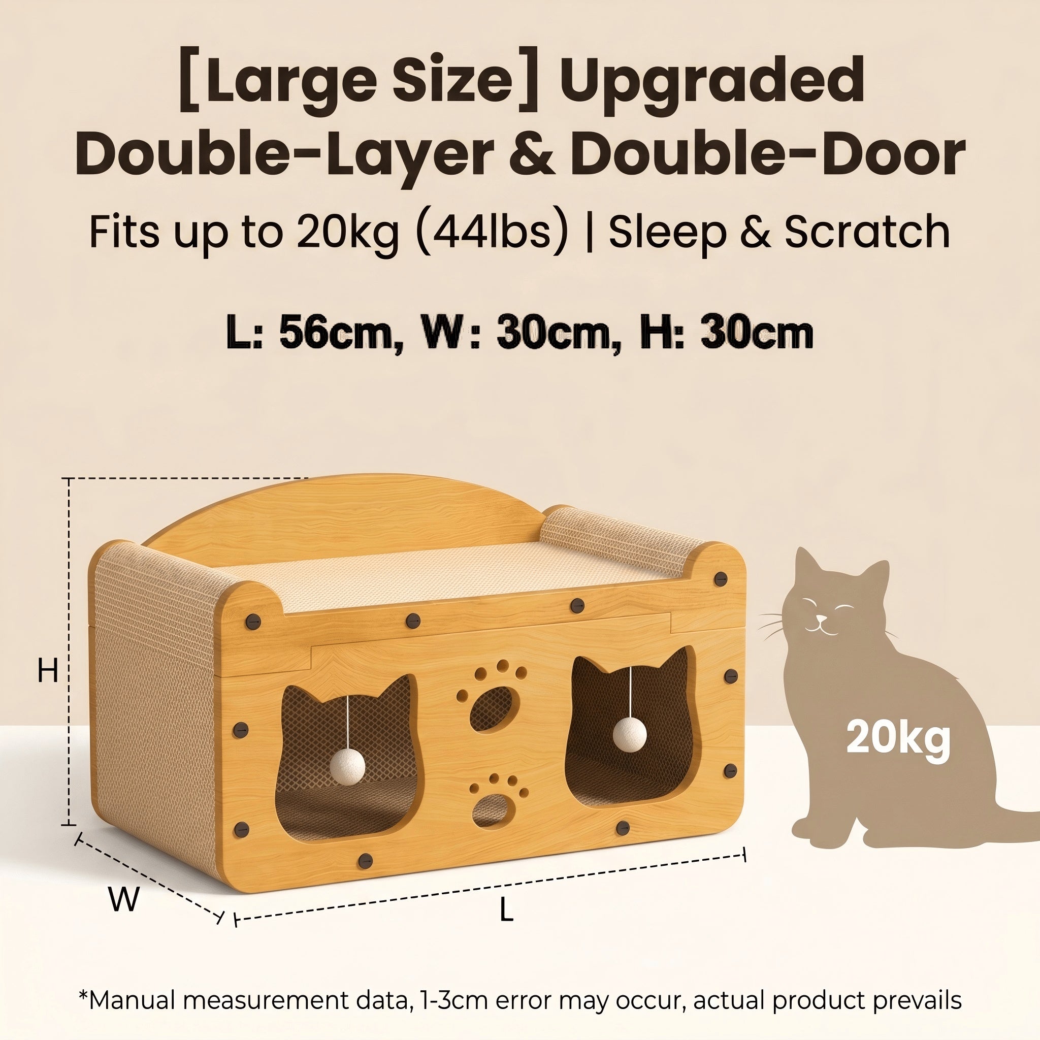Furniture Saving Cat Scratcher House