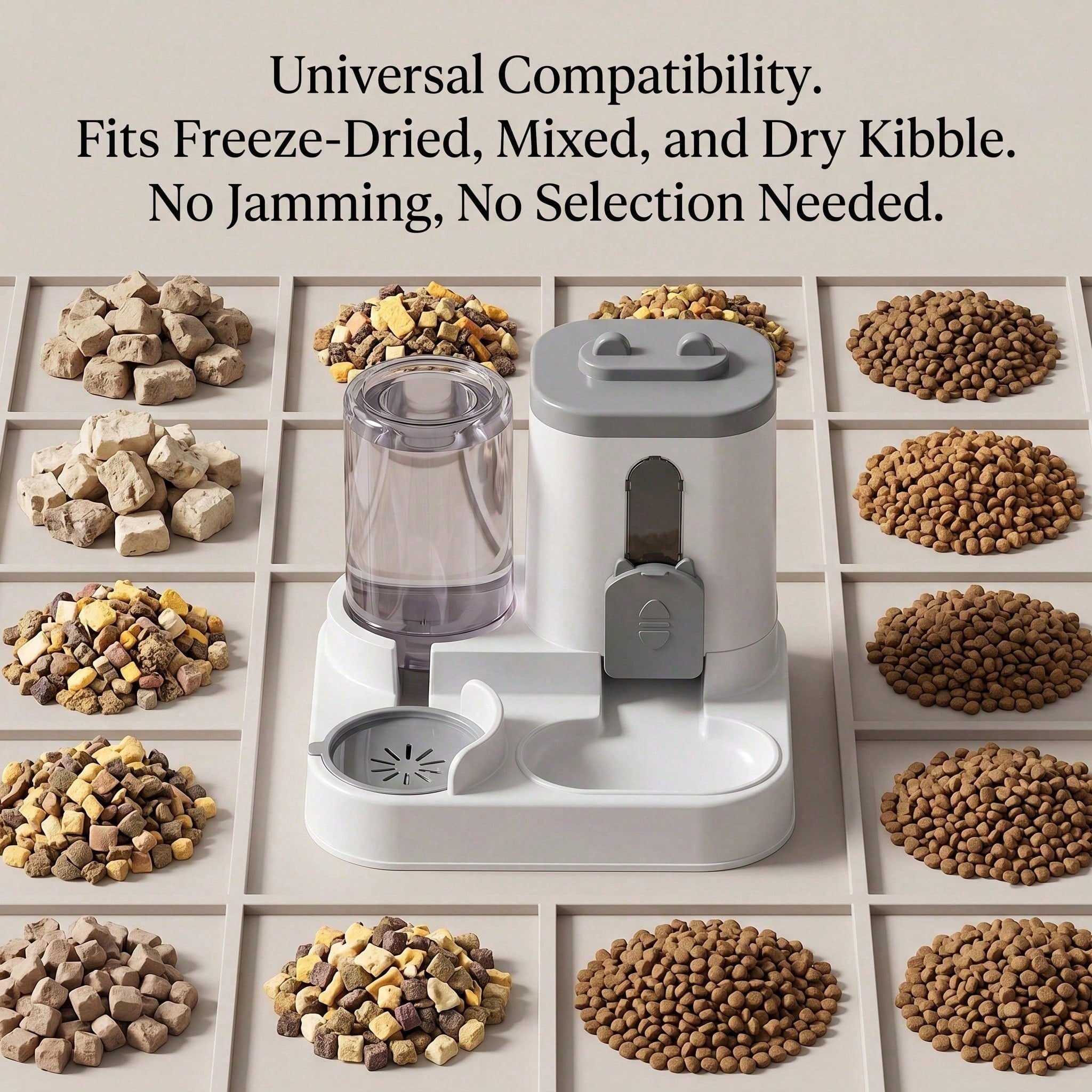 Large Capacity Gravity Pet Feeder