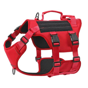 Adjustable 1000D nylon tactical dog harness for dogs