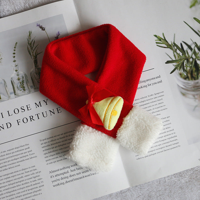 Reindeer Christmas scarf for cats and dogs
