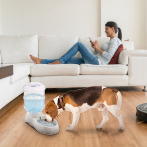 Automatic water dispenser for cats and dogs