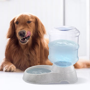 Automatic gravity pet water dispenser for cats and dogs