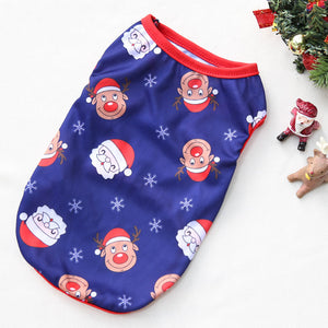 Festive pet clothes for family Christmas photos