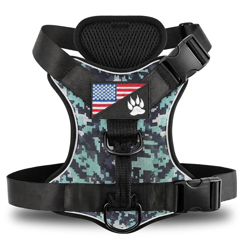 breathable polyester dog harness for comfortable daily walks