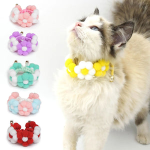 Floral Pet Scarf Collar for Dogs and Cats
