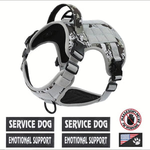 camouflage tactical dog harness stylish outdoor pet gear