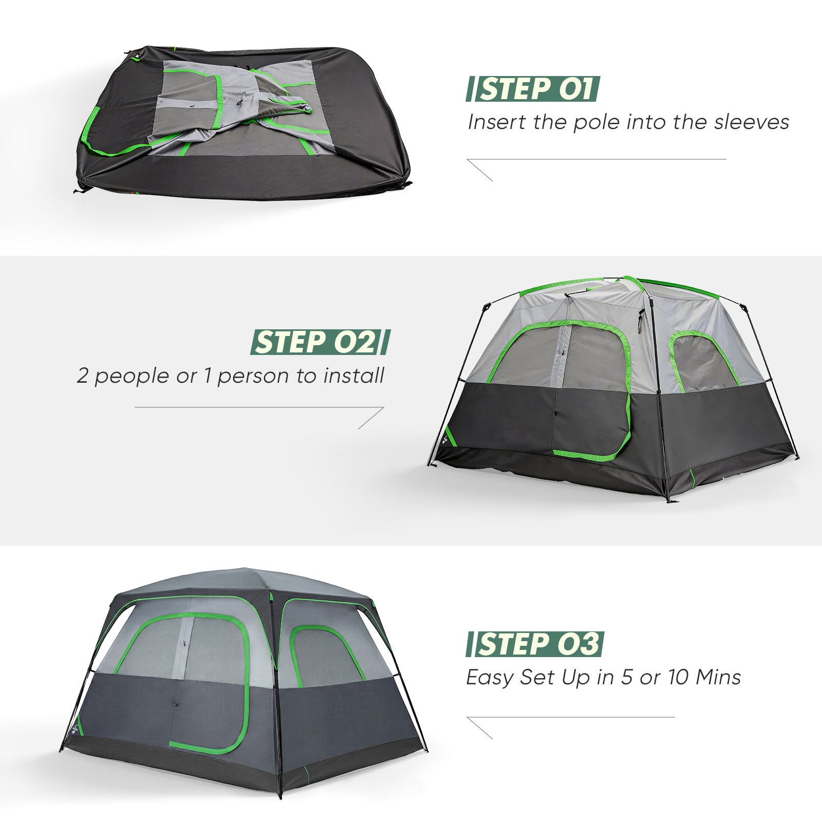 amping tent mesh door ventilation airflow design
