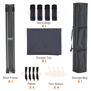 outdoor party canopy tent 10 people shade shelter