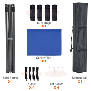 easy setup pop up canopy tent instant outdoor shade