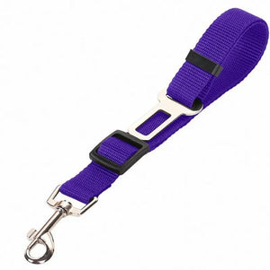 Dog car safety leash strap for secure driving travel