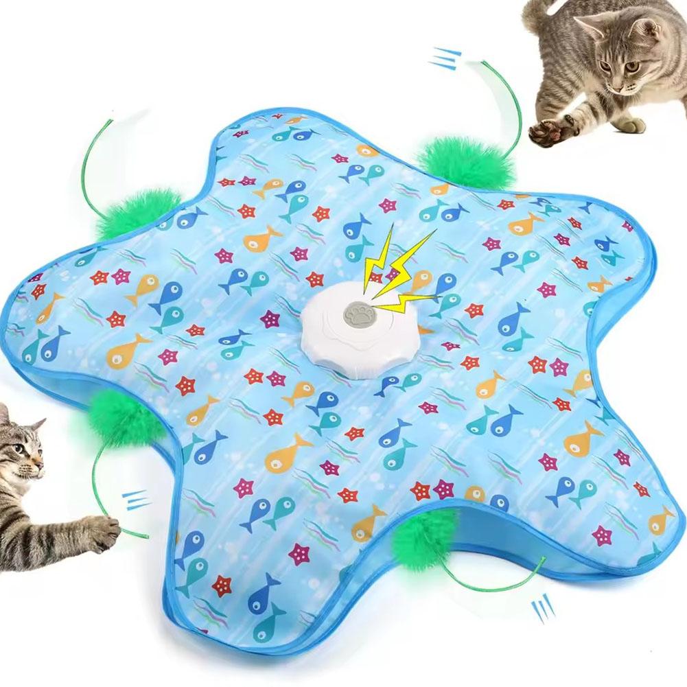 Interactive hide and seek cat toy main product view