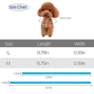 Colorful puppy identification collars for litter tracking