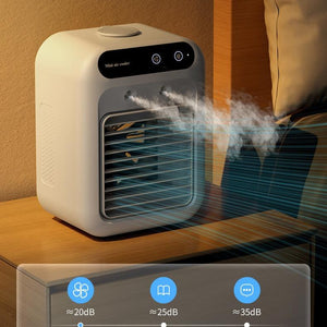 compact portable air cooler for travel and small spaces