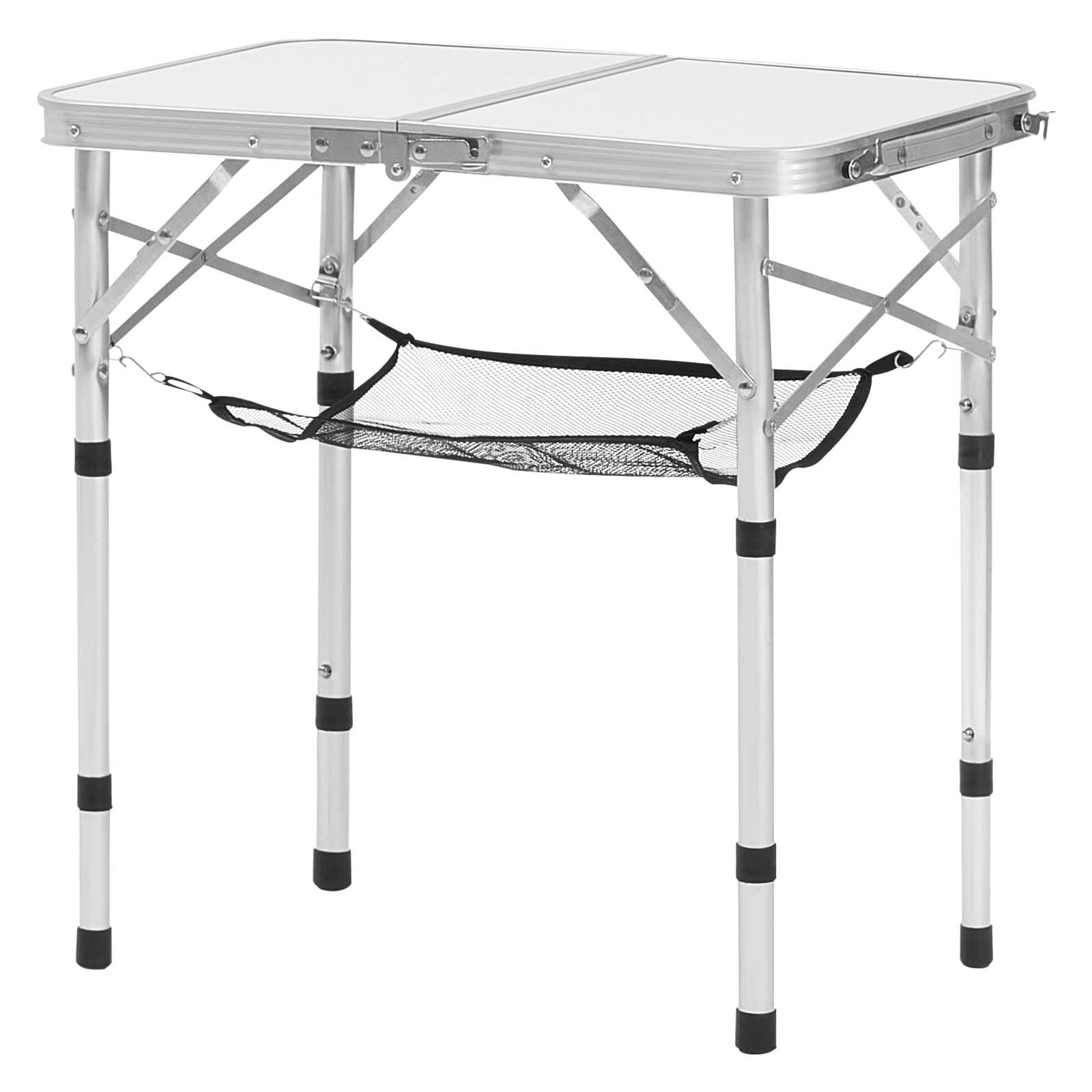 Luxury portable folding table with sturdy aluminum legs for camping and outdoor activities