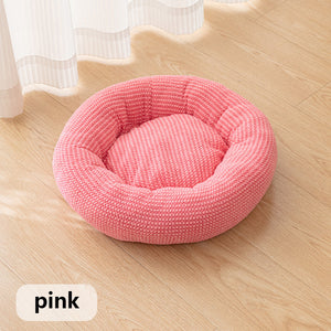 Cozy indoor pet bedding for small dogs and cats