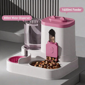 Automatic Cat Food And Water Bowl