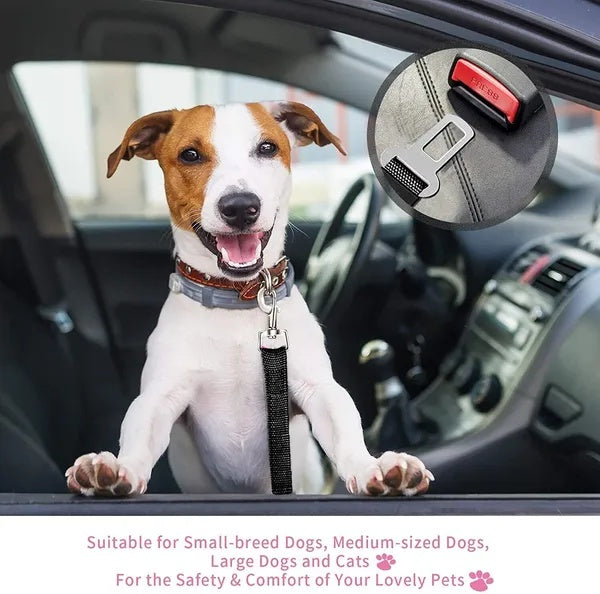 Dog And Cat Adjustable Car Seat Belt