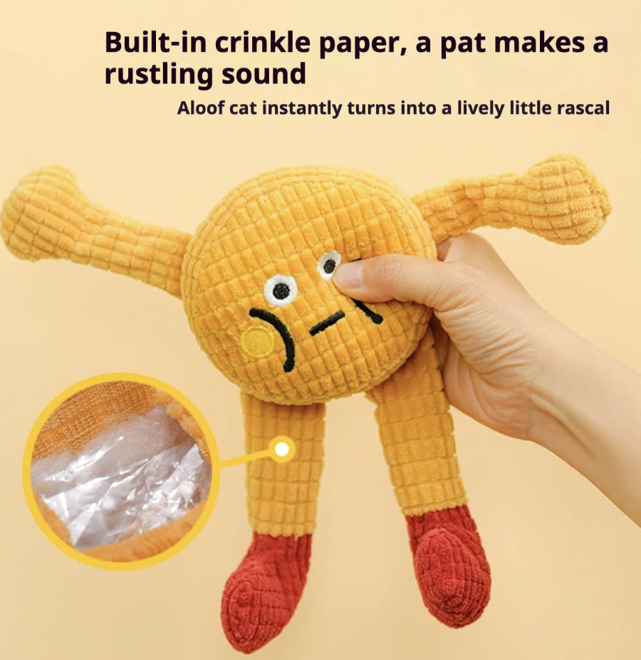 Cute chew toy for cats and small dogs