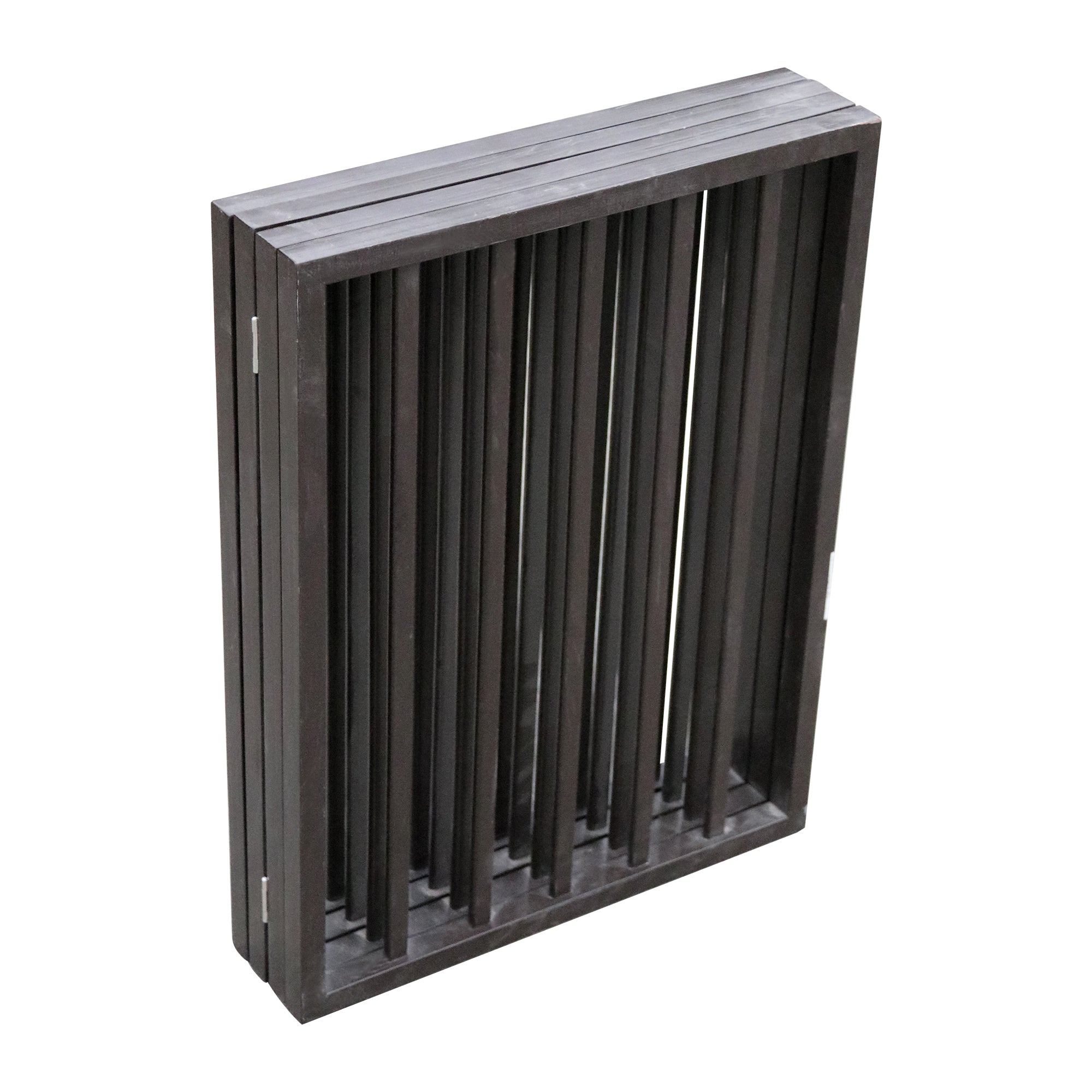 wooden dog gate used as room divider for indoor spaces