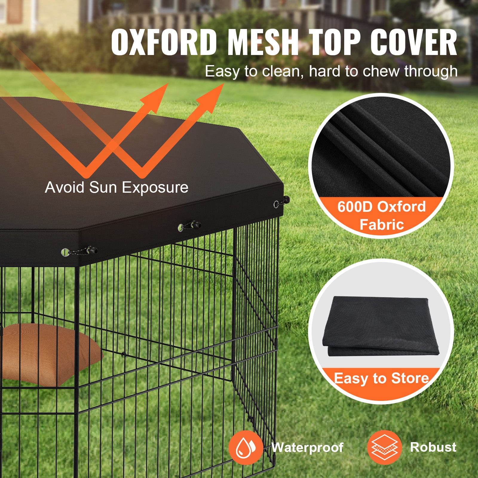 dog playpen with cover 24 inch puppy fence