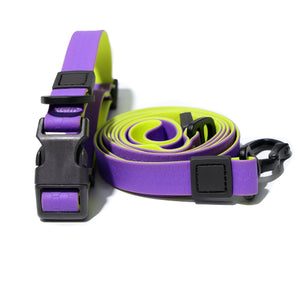 Dual-color honeycomb embossed pet lead for safe daily walks