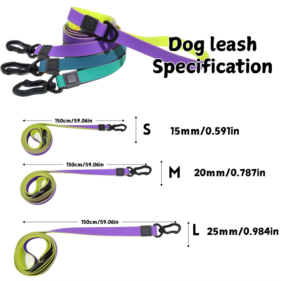 Durable dog walking leash for outdoor training and hiking