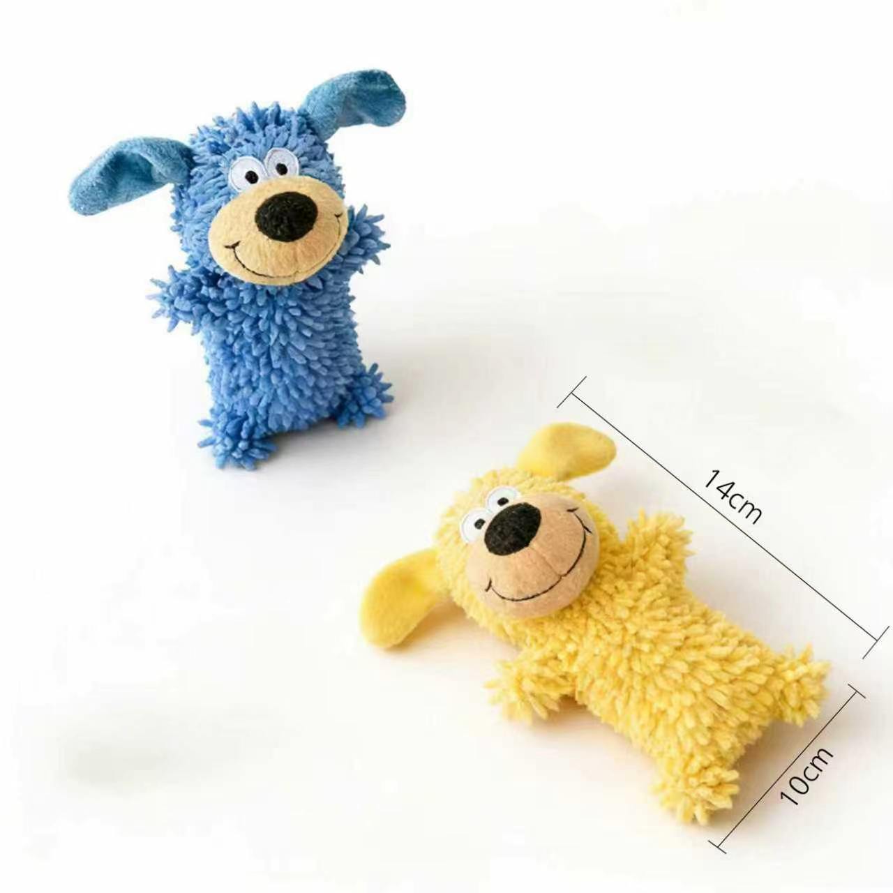 Durable vocal squeaky dog toy for chewing