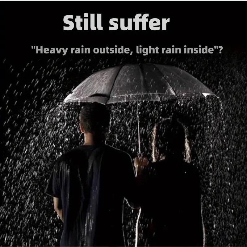 One-button automatic umbrella providing instant opening and closing convenience