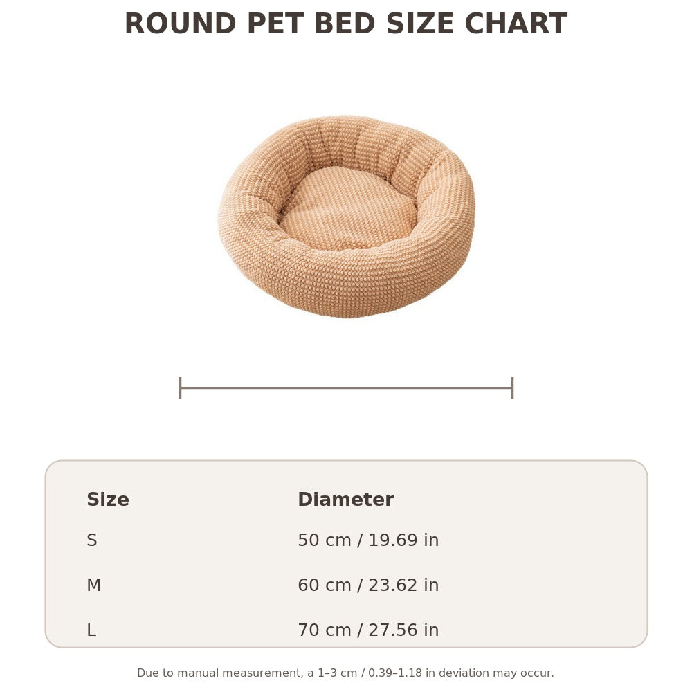 Comfortable cat sleeping mat with thick padding