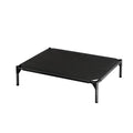 Breathable elevated dog bed with raised Oxford fabric for small, medium, and large dogs