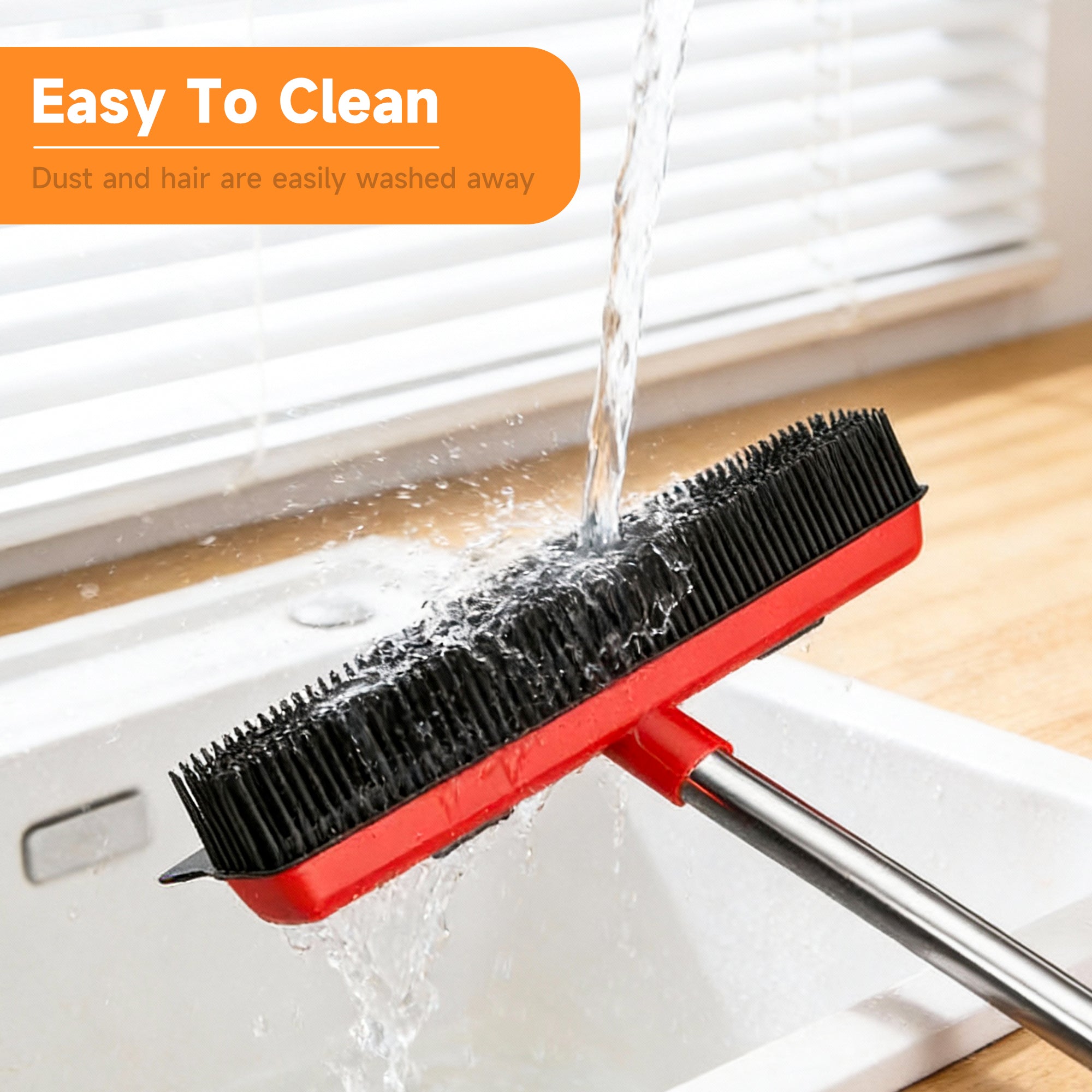Pet Fur Remover And Cleaning Squeegee
