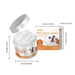 eye cleaning wipes for dogs removing dirt and discharge