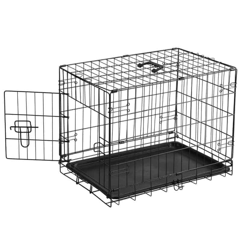 Single Door Metal Dog Cage