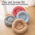 Thick winter pet bed for dogs and cats with soft cushioning