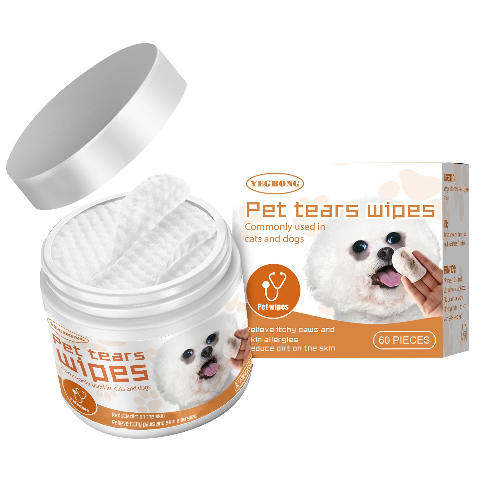 gentle pet eye wipes safe for sensitive dog eyes